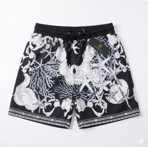 베르사체 남성 블랛 반바지 - Versace Mens Black Half-pants - ve842x