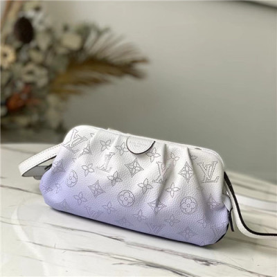 [루이비통]Louis Vuitton 2021 Women's Leather Pouch/Shoulder Bag,23cm,M80497,LOUB2347 - 루이비통 2021 여성용 레더 파우치/숄더백,23cm,퍼플