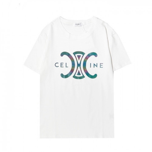 Celine Mm/Wm Hedi Slimane Logo Cotton Short Sleeved Tshirts White - 셀린느 2021 남/녀 로고 코튼 반팔티 Cel0117x Size(s - 2xl) 화이트