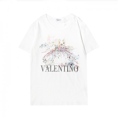 Valentino  Mens Logo Crew-neck Short Sleeved Tshirts White - 발렌티노 2021 남성 로고 크루넥 반팔티 Val0473x Size(s - 2xl) 화이트