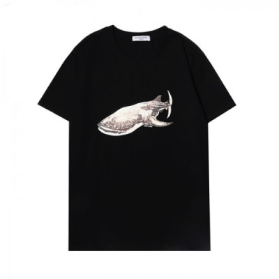 Balenciaga  Mm/Wm Logo Cotton Short Sleeved Tshirts Black - 발렌시아가 2021 남/녀 로고 코튼 반팔티 Bal01041x Size(s - 2xl) 블랙