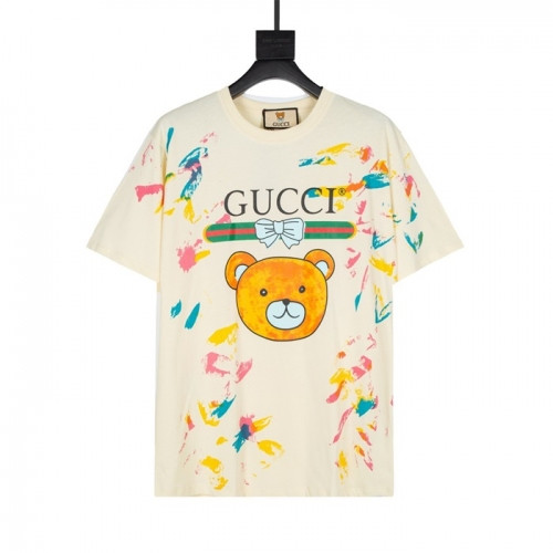 Gucci  Mm/Wm Logo Short Sleeved Tshirts Ivory - 구찌 2021 남/녀 로고 반팔티 Guc03724x Size(xs - l) 아이보리