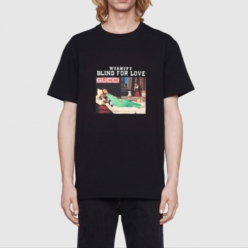 [트렌디]Gucci  Mm/Wm Logo Short Sleeved Tshirts Black - 구찌 2021 남/녀 로고 반팔티 Guc03729x Size(xs - l) 블랙
