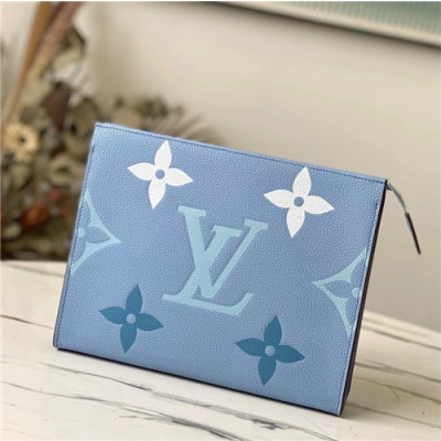 [올 여름 신상]Louis Vuitton 2021 Women's By The Pool Pouch,25cm,M80504,LOUB2355 - 루이비통 2021 여성용 바이 더 풀 파우치,25cm,스카이블루