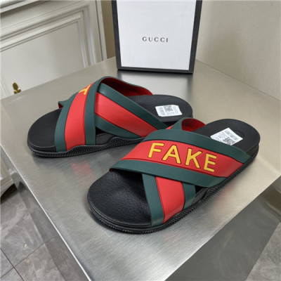 Gucci 2021 Men's TPU Slipper,GUCS1504 - 구찌 2021 남성용 TPU 슬리퍼,Size(240-270),레드