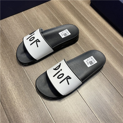 Dior 2021 Men's TPU Slipper,DIOS0394 - 디올 2021 남성용 TPU 슬리퍼,Size(240-270),화이트