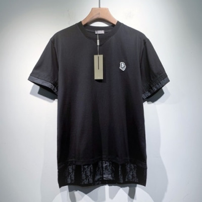 Dior  Mm/Wm Casual Crew-neck Short Sleeved Tshirts Black - 디올 2021 남/녀 캐쥬얼 크루넥 반팔티 Dio01250x Size(s - 2xl) 블랙