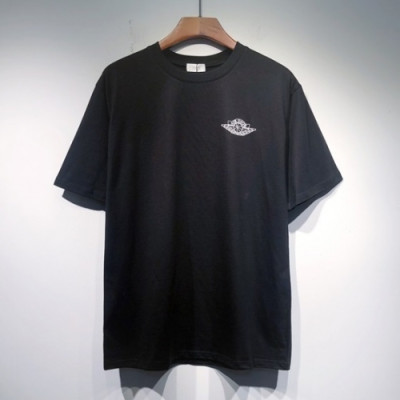 Dior  Mm/Wm Casual Crew-neck Short Sleeved Tshirts Black - 디올 2021 남/녀 캐쥬얼 크루넥 반팔티 Dio01256x Size(s - 2xl) 블랙