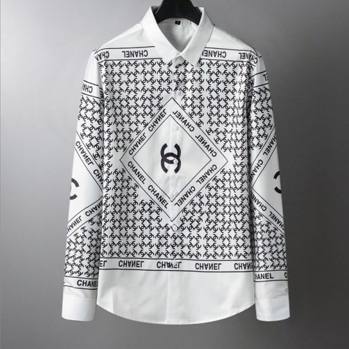 Chanel Mens Logo Tshirts White - 샤넬 2020 남성 로고 셔츠 Cha0707x Size(m - 3xl) 화이트