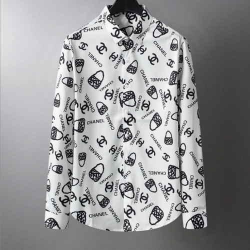 Chanel Mens Logo Tshirts White - 샤넬 2020 남성 로고 셔츠 Cha0708x Size(m - 3xl) 화이트