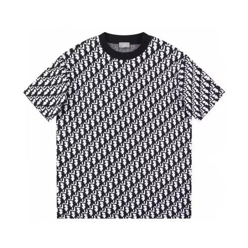 Dior  Mm/Wm Casual Crew-neck Short Sleeved Tshirts White - 디올  남/녀 캐쥬얼 크루넥 반팔티 Dio01267x Size(s - xl) 블랙