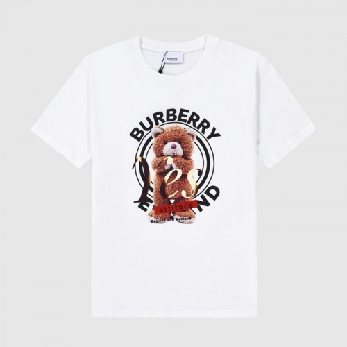 Burberry  Mm/Wm Logo Cotton Short Sleeved Tshirts White - 버버리 2021 남/녀 로고 코튼 반팔티 Bur03890x Size(xs - l) 화이트