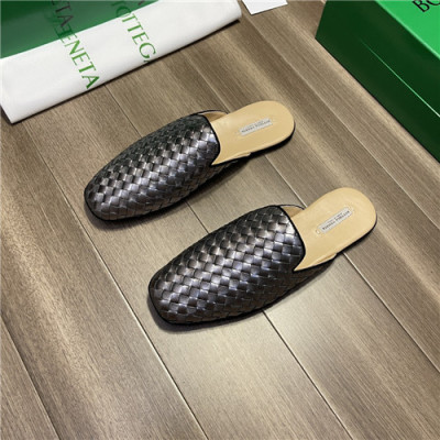 Bottega Veneta 2021 Men's Leather Mule,BVS0398 - 보테가베네타 2021 남성용 레더 물,Size(240-270),닥크그레이