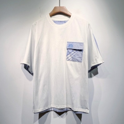 [추천템]Loewe  Mm/Wm Smile Short Sleeved Tshirts White - 로에베 2021 남/녀 스마일 반팔티 Loe0441x Size(s - 2xl) 화이트