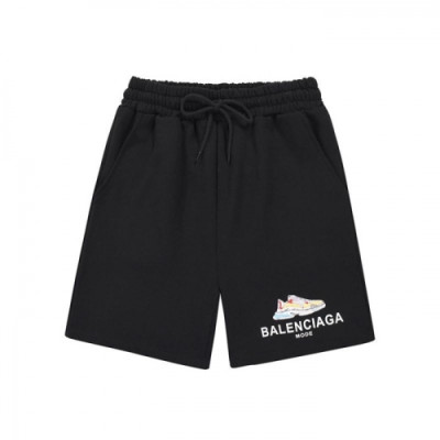 Balenciaga  Mens Logo Training Half Pants Black - 발렌시아가 2021 남성 로고 트레이닝 반바지 Bal01084x Size(xs - l) 블랙