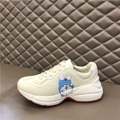 Gucci 2021 Mm/Wm Leather Sneakers,GUCS1565 - 구찌 2021 남여공용 레더 스니커즈,Size(225-270),화이트