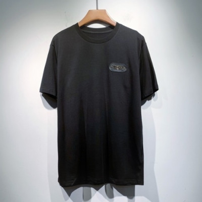 Louis vuitton  Mm/Wm Logo Short Sleeved Tshirts Black - 루이비통 2021 남/녀 로고 반팔티 Lou03323x Size(m - 2xl) 블랙