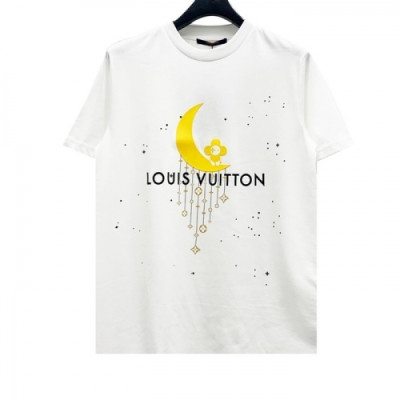 Louis vuitton  Mm/Wm Logo Short Sleeved Tshirts White - 루이비통 2021 남/녀 로고 반팔티 Lou03356x Size(s - xl) 화이트