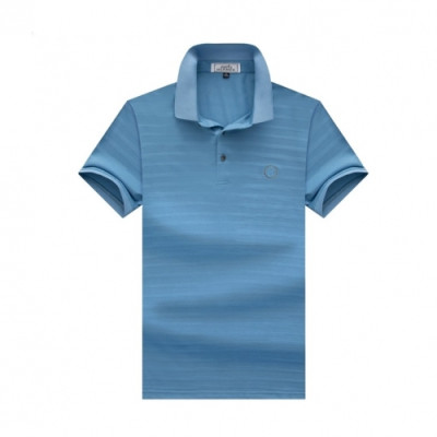 Hermes  Mens Crew-neck Short Sleeved Tshirts Blue - 에르메스 2021 남성 크루넥 반팔티 Her0673x Size(m - 3xl) 블루