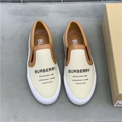 Burberry 2021 Men's Canvas Sneakers,BURS0189 - 버버리 2021 남성용 캔버스 스니커즈,Size(240-270),베이지