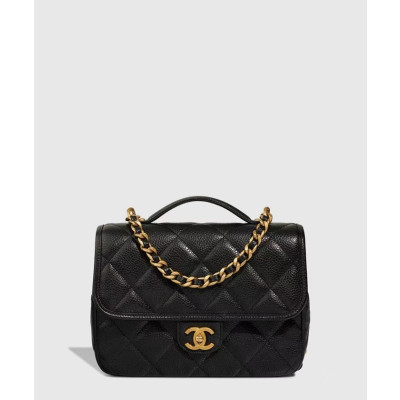 샤넬 여성 탑핸들 플랩 백 - Chanel Womens Top Handle Flap Bag - chb1716x