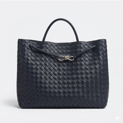 보테가베네타 네이비 라지 안디아모 - Bottega veneta Large Andiamo - bvb5831x