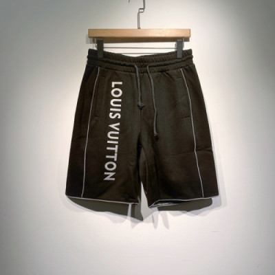 Louis vuitton  Mens Casual Half Pants Black - 루이비통 2021 남성 캐쥬얼 반바지 Lou03377x Size(s - 2xl) 블랙