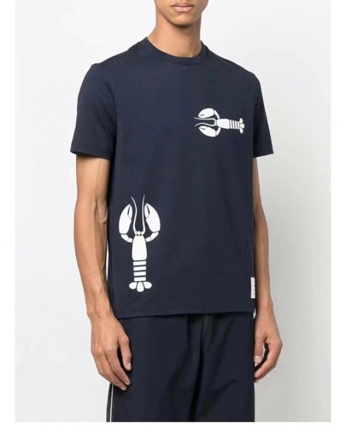 Thom Browne  Mens Casual Short Sleeved Tshirts Navy - 톰브라운 2023 남성 캐쥬얼 반팔티 Thom01341x Size(0 - 4) 네이비
