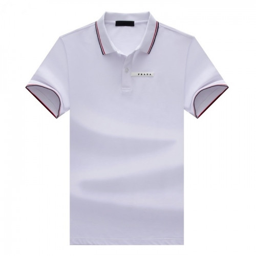 Prada  Mens Basic Logo Short Sleeved Tshirts White - 프라다 2021 남성 베이직 로고 폴로 반팔티 Pra02337x Size(m - 3xl) 화이트