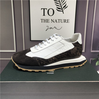 Berluti 2021 Men's Leather Sneakers,BERTS0284 - 벨루티 2021 남성용 레더 스니커즈,Szie(240-270),브라운