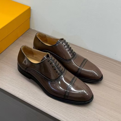 Louis Vuitton 2024 Mens Leather Oxford Shoes,LOUS2191 - 루이비통 2024 남성용 레더 옥스퍼드 슈즈,Size(240-275),카멜