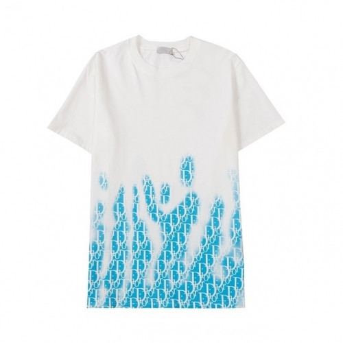 Dior  Mm/Wm Casual Crew-neck Short Sleeved Tshirts White - 디올 2021 남/녀 캐쥬얼 크루넥 반팔티 Dio01334x Size(s - 2xl) 화이트