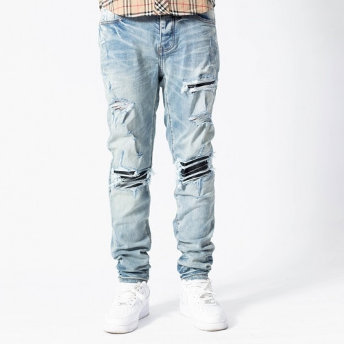 Amiri  Mens Trendy Denim Pants Blue - 아미리 2021 남성 트렌디 데님 팬츠 Ami0258x Size(29 - 40) 블루