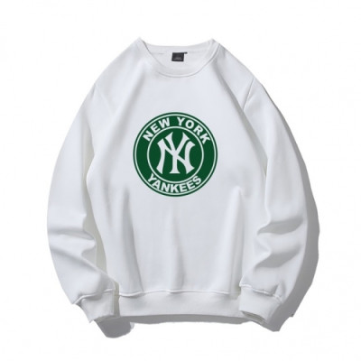 MLB  Mm/Wm Logo Cotton Man-to-man White - 엠엘비 2021 남자 로고 코튼 맨투맨 Mlb0065x Size(m - 2xl) 화이트