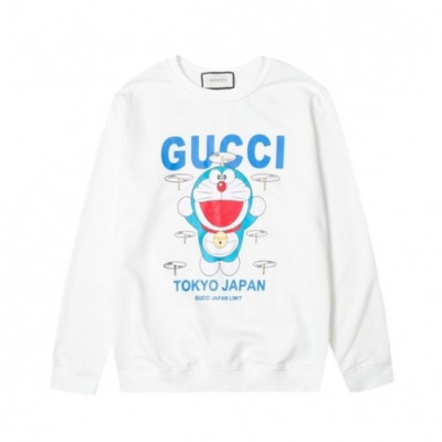 Gucci  Mm/Wm Logo Crew-neck Cotton Tshirts White - 구찌 2021 남/녀 로고 코튼 크루넥 코튼 긴팔티 Guc03923x Size(s - 2xl) 화이트