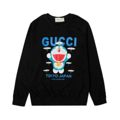 Gucci  Mm/Wm Logo Crew-neck Cotton Tshirts Black - 구찌 2021 남/녀 로고 코튼 크루넥 코튼 긴팔티 Guc03924x Size(s - 2xl) 블랙