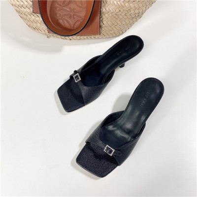 By Far 2021 Women's Leather Sandal,BYFS0040 - 바이파 2021 여성용 레더 샌들,Size(225-250),블랙