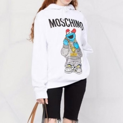 Moschino  Mm/Wm Teddy Bear Cotton Hoodie White - 모스키노 2021 남/녀 테디 비어 코튼 후드티 Mos0186x Size(s - l) 화이트