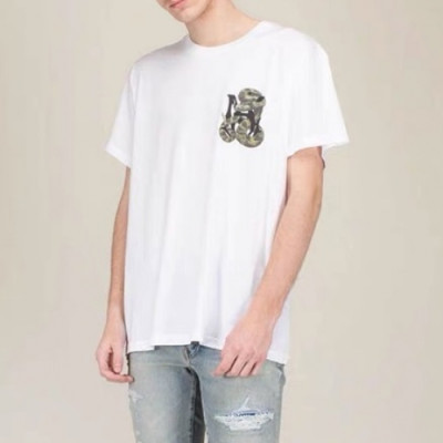 Amiri  Mm/Wm Logo Cotton Short Sleeved Tshirts White - 아미리 2021 남/녀 로고 코튼 반팔티 Ami0271x Size(s - l) 화이트