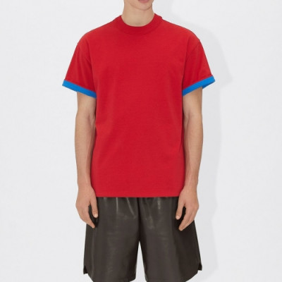 Bottega Veneta  Mm/Wm Business Polo Short-sleeved Tshirts Red - 보테가베네타 2021 남/녀 비지니스 폴로 반팔티 Bot0128x Size(s - l) 레드