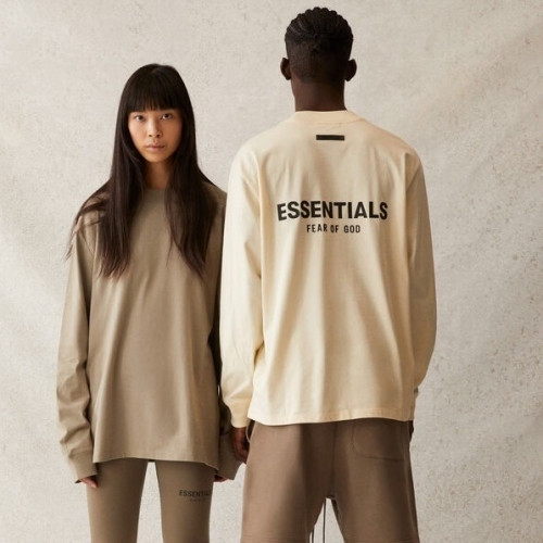 Fear of god  Mens Minimal Cotton Tshirts Gray - 피어오브갓 2021 남성 미니멀 코튼 긴팔티 Fea0330x Size(s - xl) 그레이