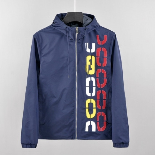 Fendi  Mens Logo Casual Blouson Navy - 펜디 남성 로고 캐쥬얼 블루종 Fen01018x Size(m - 2xl) 네이비