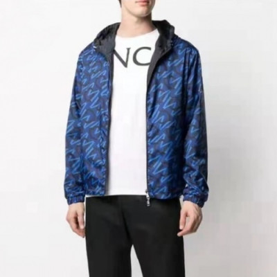 Moncler  Mens Logo Casual Jackets Blue - 몽클레어 2021 남성 로고 캐쥬얼 자켓 Moc02247x Size(1 - 5) 블루