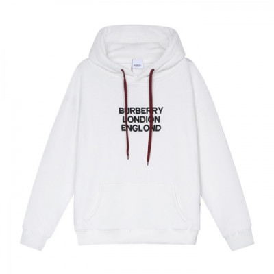 Burberry  Mm/Wm Logo Casual Cotton Hoodie White - 버버리 2021 남/녀 로고 캐쥬얼 코튼 후드티 Bur04067x Size(xs - l) 화이트