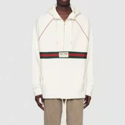 Gucci  Mm/Wm Logo Casual Hoodie White - 구찌 2021 남/녀 로고 캐쥬얼 후드티 Guc04004x Size(xs - l) 화이트