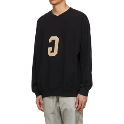 Fear of god  Mens Minimal Cotton Tshirts Black - 피어오브갓 2021 남성 미니멀 코튼 긴팔티 Fea0332x Size(s - xl) 블랙