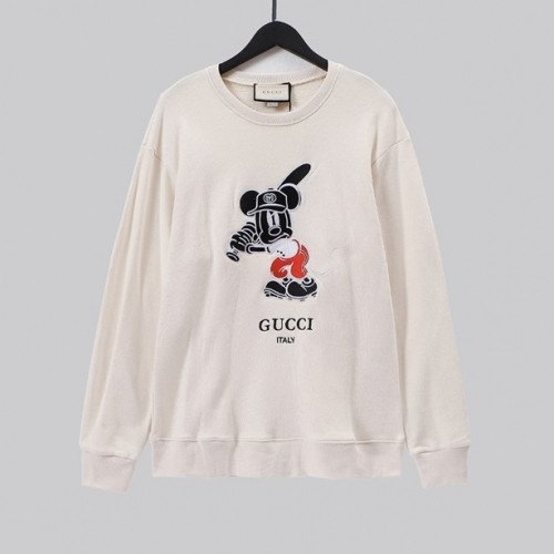 Gucci  Mm/Wm Logo Crew-neck Cotton Tshirts Ivory  - 구찌 2021 남/녀 로고 코튼 크루넥 코튼 긴팔티 Guc04025x Size(xs - l) 아이보리