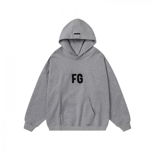 Fear of god  Mm/Wm Logo Oversize Cotton Hoodie Gray - 피어오브갓 2021 남/녀 로고 오버사이즈 코튼 후드티 Fea0333x Size(s - xl) 그레이