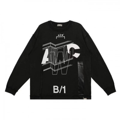 A-cold-wall  Mens Logo Printing Cotton Man-to-man Black - 어콜드월 2021 남성 로고 프린팅 코튼 맨투맨 Acw0049x Size(m - xl) 블랙