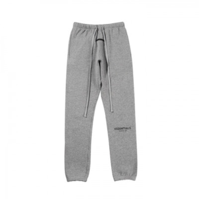 Fear of god  Mens Logo Modern Casual Pants Gray - 피어오브갓 2021 남성 로고 모던 캐쥬얼 팬츠 Fea0340x Size(s - xl) 그레이